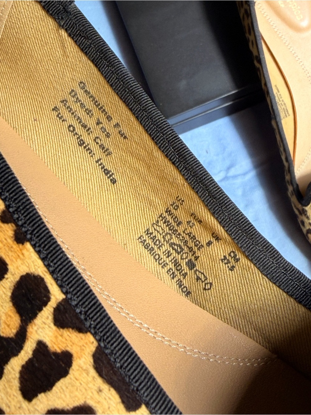 Hush Puppies Leopard Tassel Pointed Flats - Yellow & Black - Picture 8 of 11